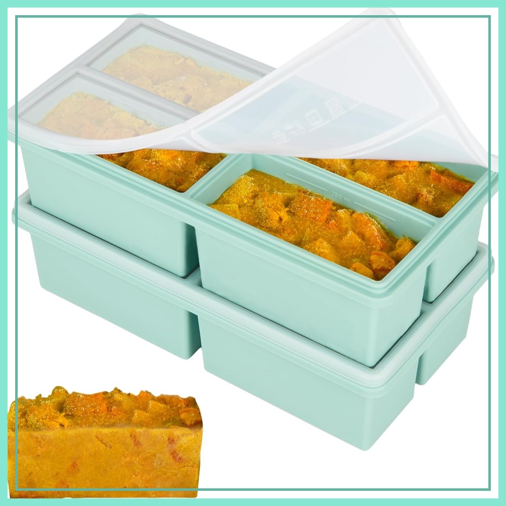 Silicone Freezer Trays with Li - Silicone Mold Tray avaliação e preço