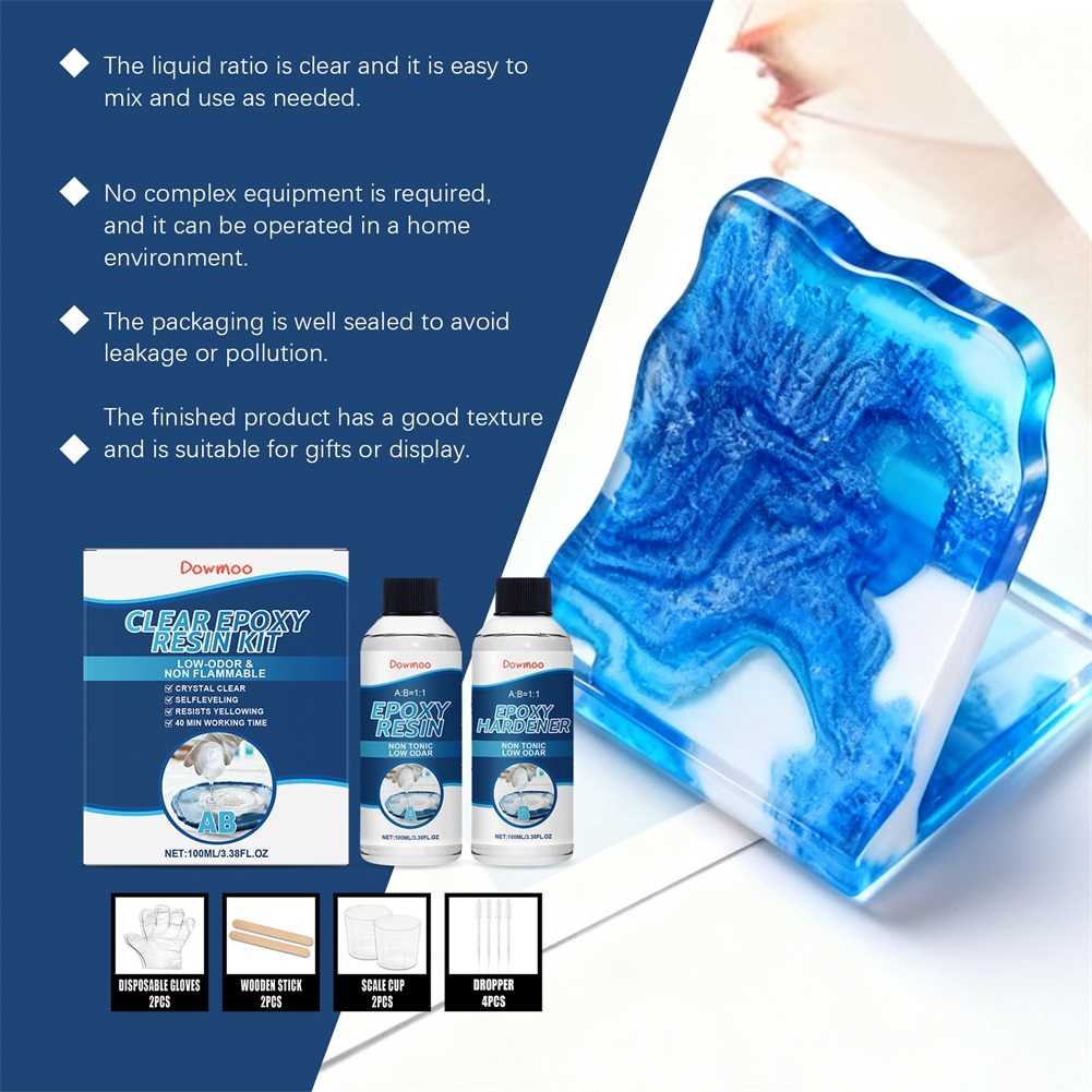 DIY Crystals Clear Epoxys Resi - Resin Jewelry Kit avaliação e preço