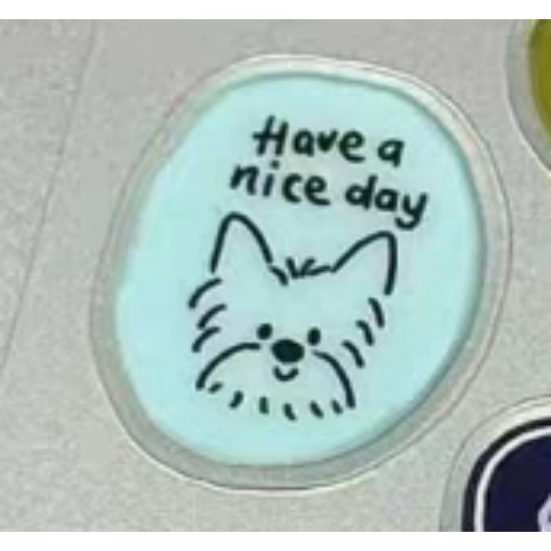 Cute Cartoon Cat Dog 3D Transp - Resin Craft Material avaliação e preço