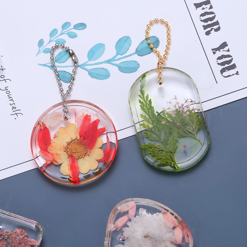 6pcsDried Flowers Real Natural - Flower Preservation Resin avaliação e preço
