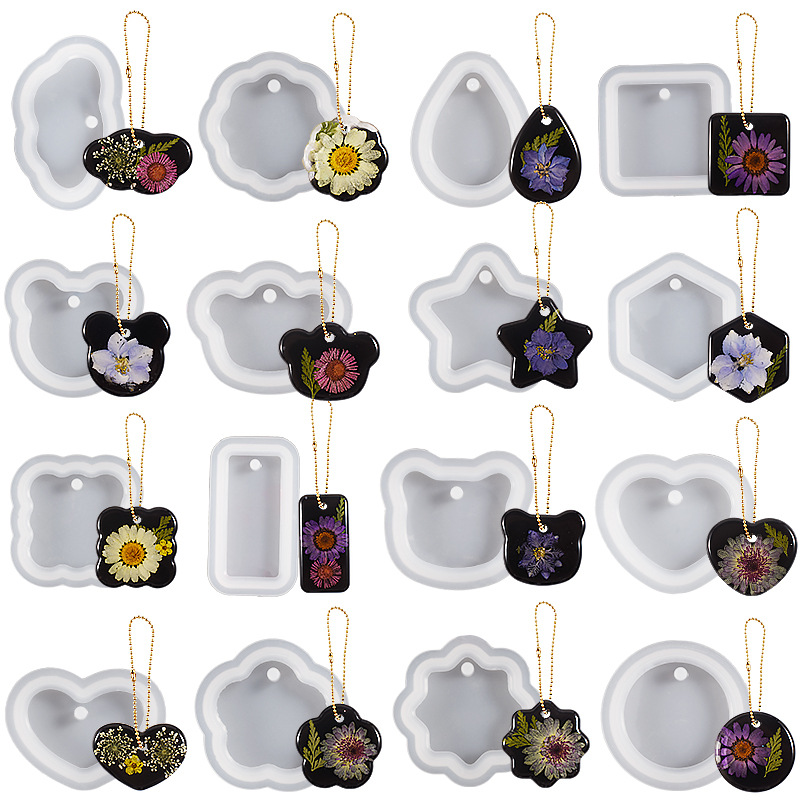 6pcsDried Flowers Real Natural - Flower Preservation Resin avaliação e preço