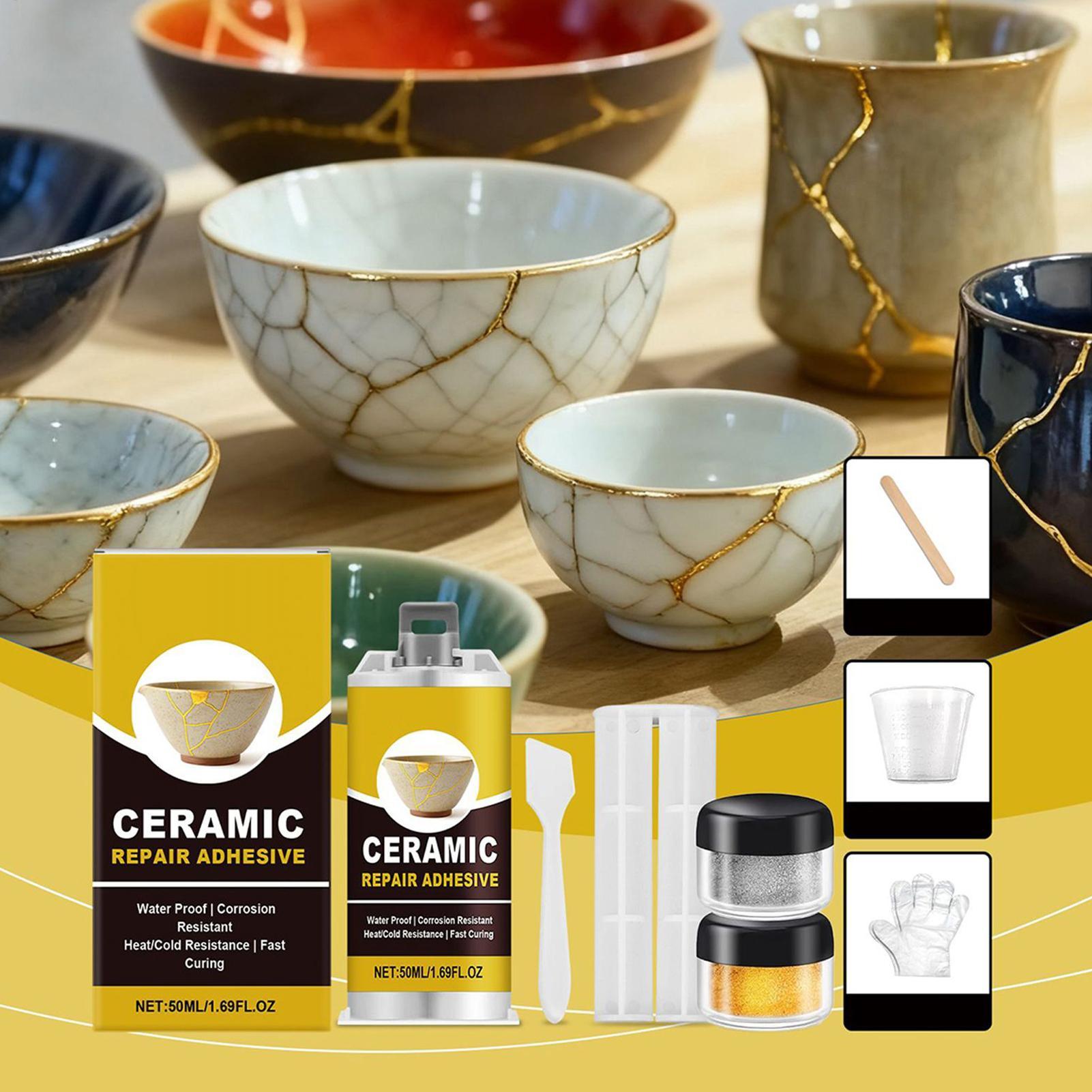 Ceramic Glass Repair Kit Epoxy - Resin Craft Workshop avaliação e preço