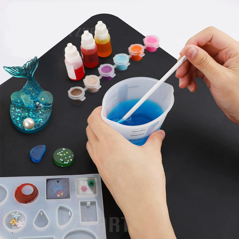 1pc Creative Simple 500ml /250 - Mixing Cup Silicone avaliação e preço