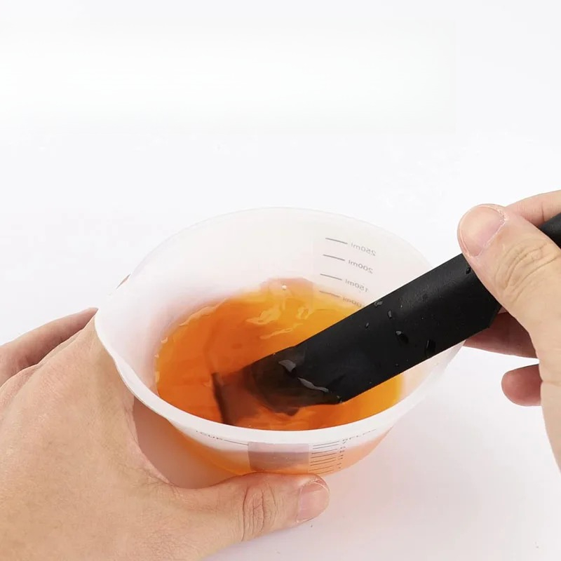 1pc Creative Simple 500ml /250 - Mixing Cup Silicone avaliação e preço