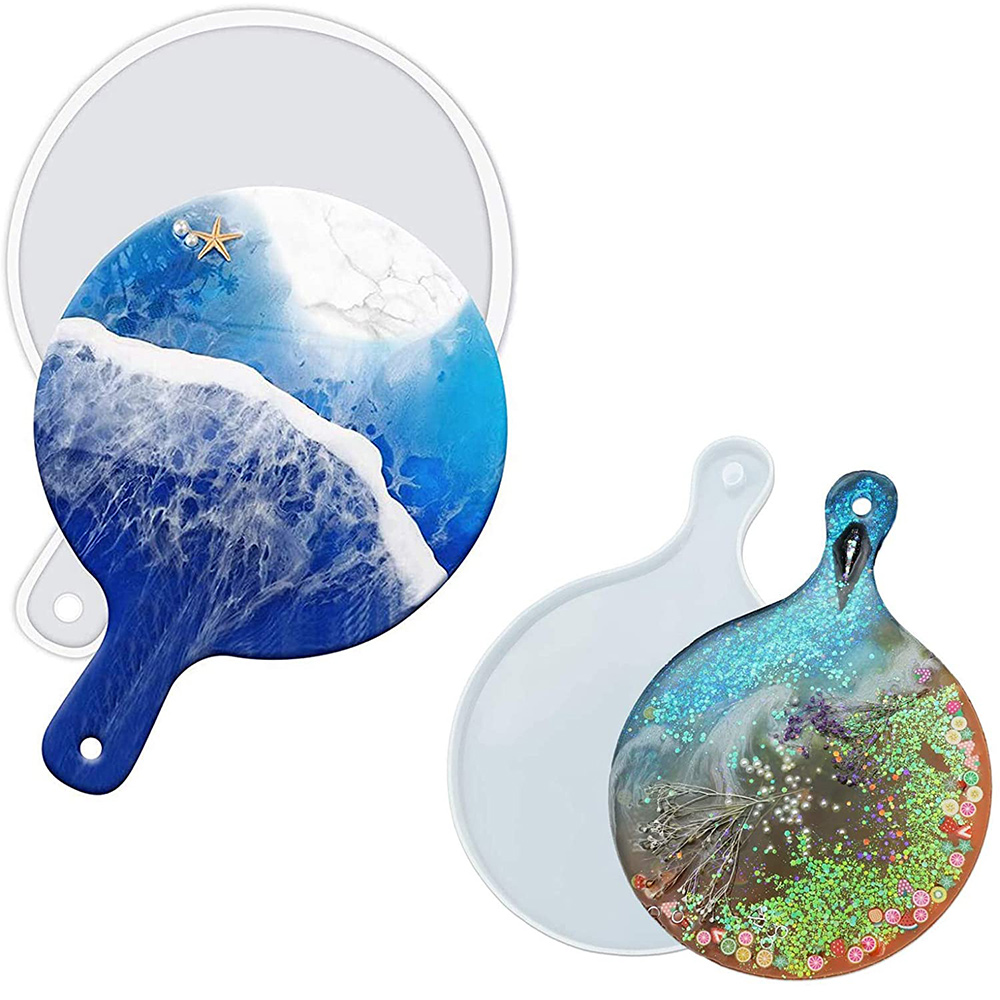 J1UL1N Resin Tray Silicone Mol - Serving Tray Mold avaliação e preço