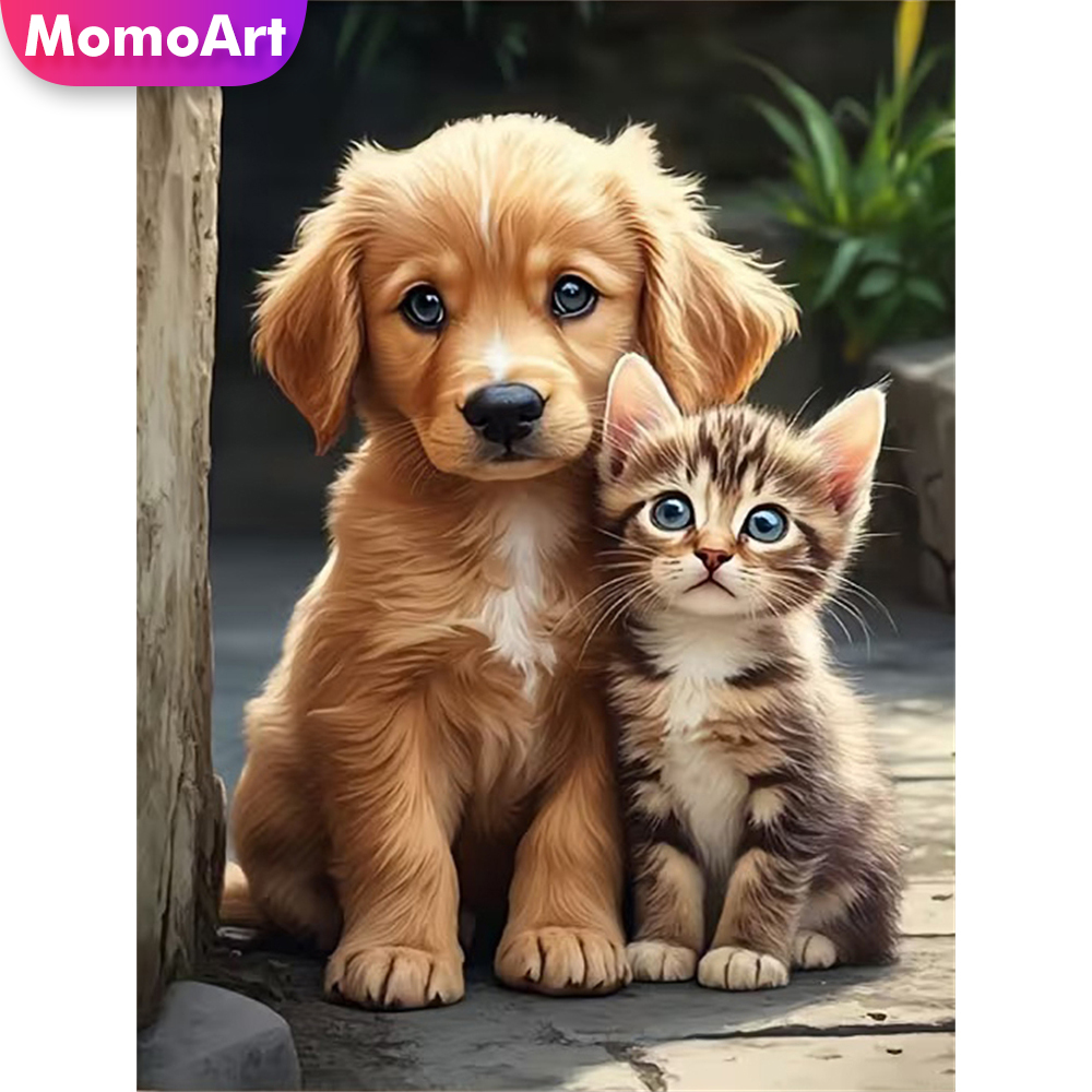 Momoart Diamond Embroidery Dog - Resin Craft For Beginners avaliação e preço