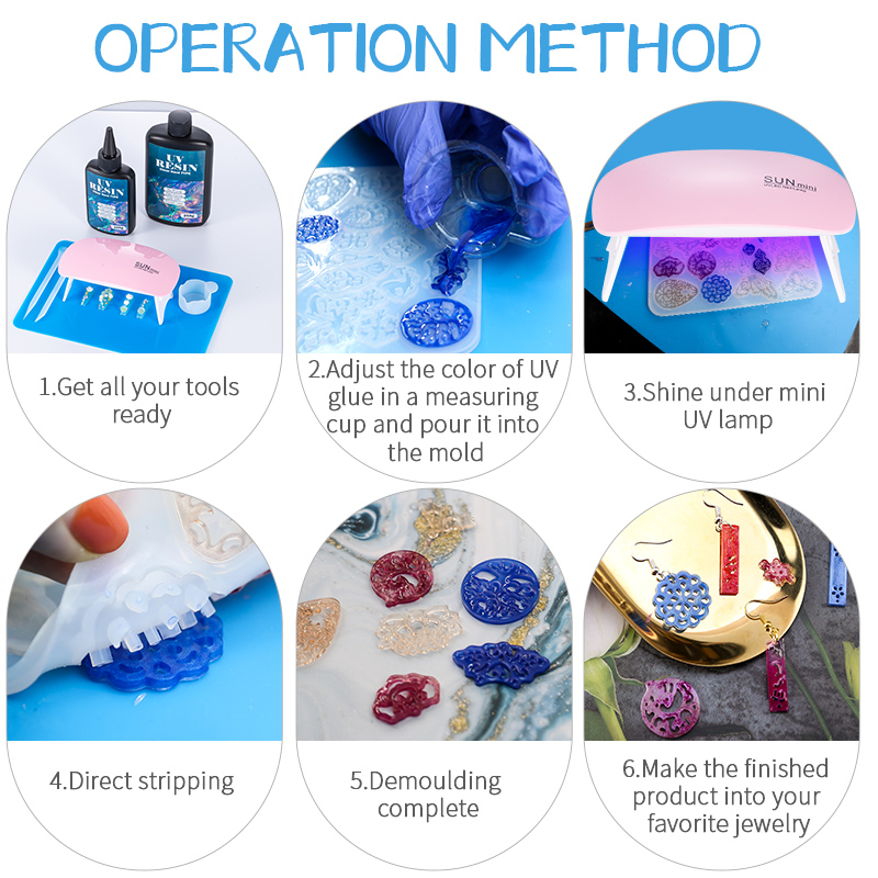 100g/250g Clear UV Resin Hard  - Epoxy Uv Resin Kit avaliação e preço