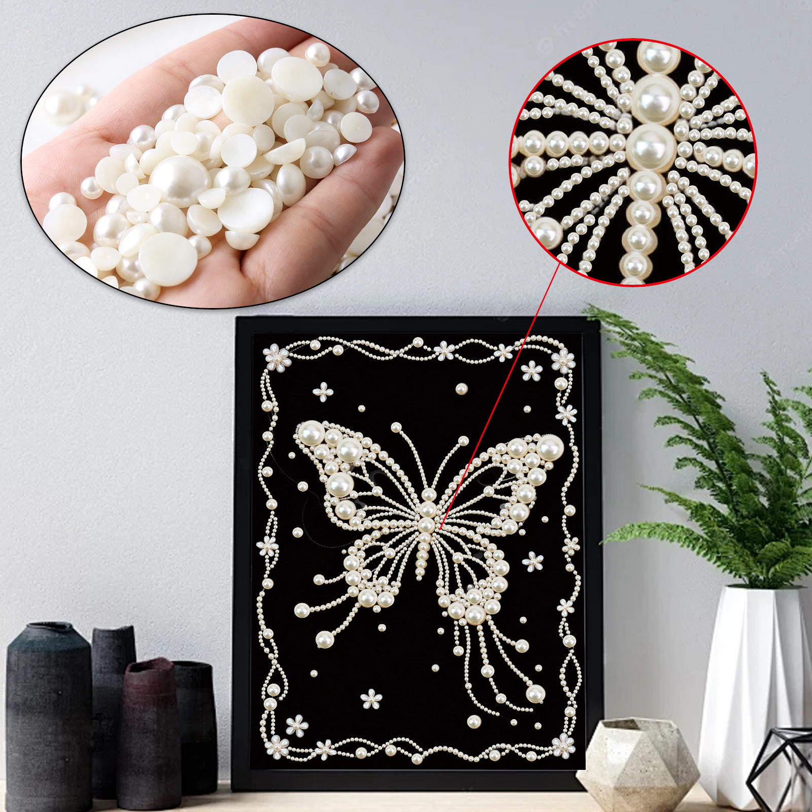 DIY Pearl Painting Art Kits fo - Resin Craft Kit avaliação e preço