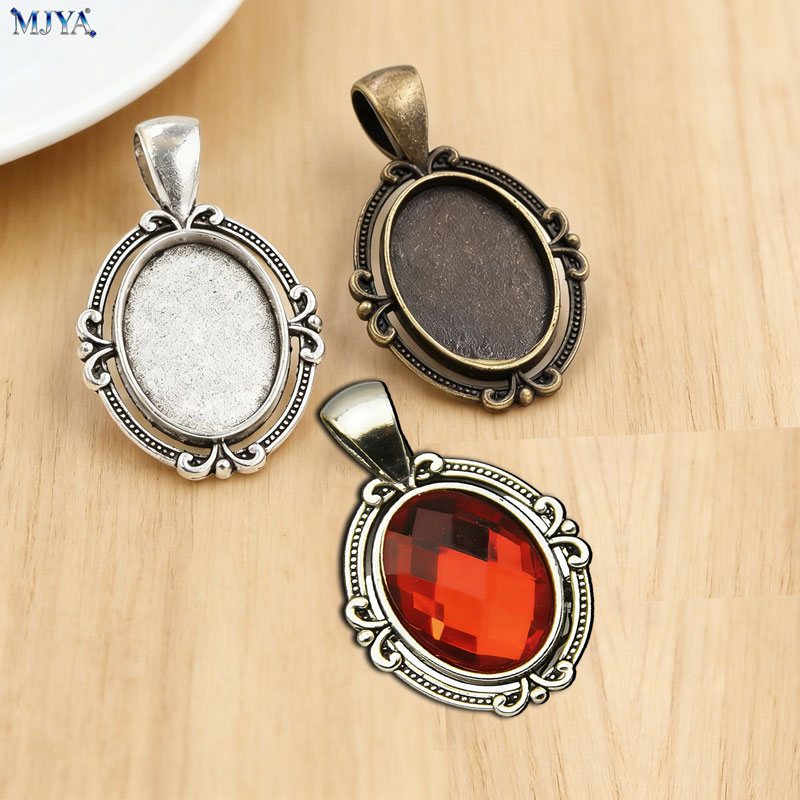 MJYA 10pcs Vintage Pendant Set - Resin Craft Supplies avaliação e preço