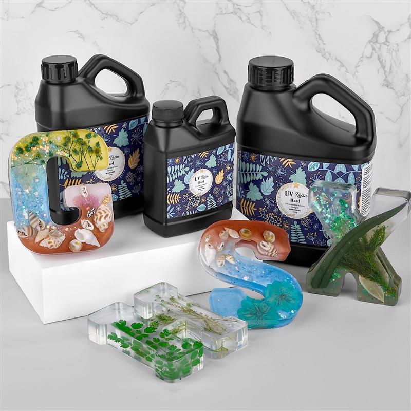 UV Resin Crystal Clear Large U - Epoxy Uv Resin Kit avaliação e preço