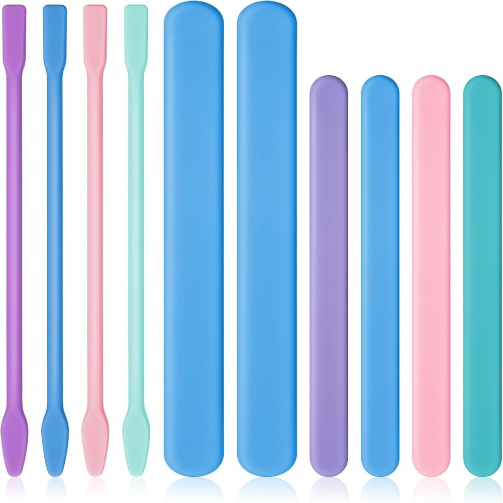 10 Piece Silicone Stirring Set - Resin Craft Workshop avaliação e preço