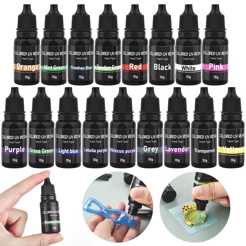 10g UV Resin Glue Color Epoxy  - Epoxy Uv Resin Kit avaliação e preço