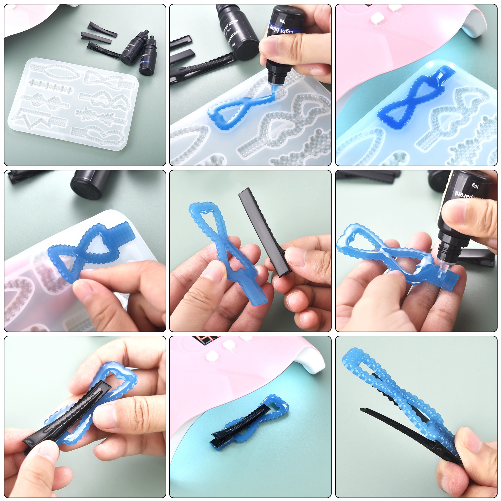10g UV Resin Glue Color Epoxy  - Epoxy Uv Resin Kit avaliação e preço