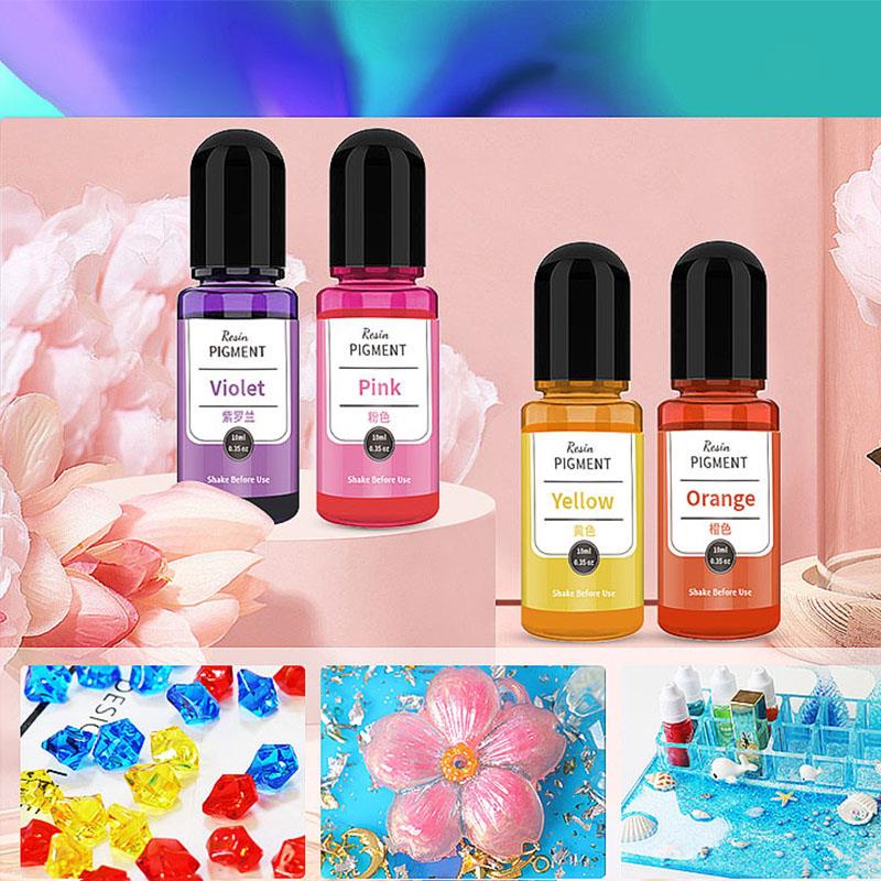 24 Color Art Ink Alcohol Resin - Resin Dye Alcohol avaliação e preço