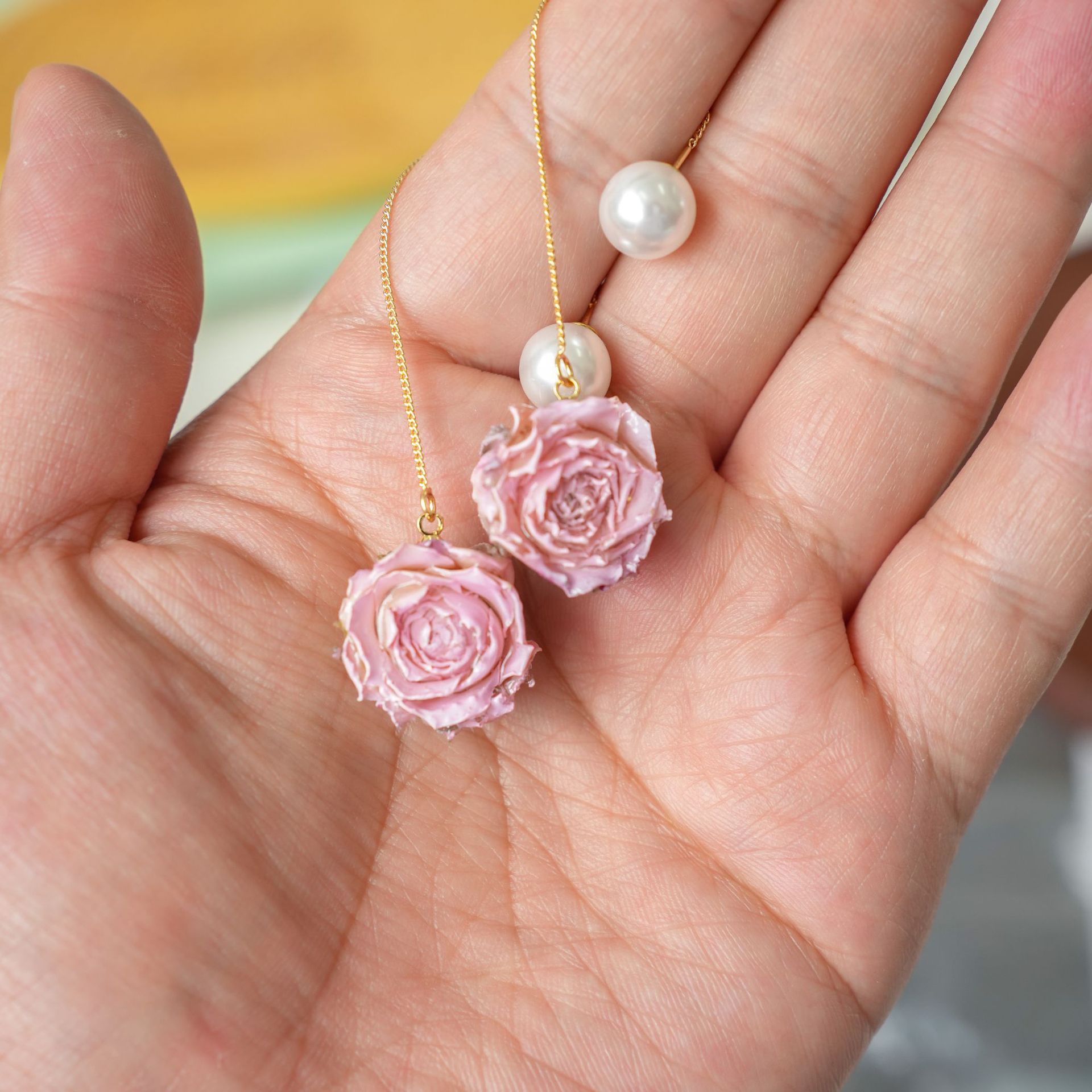 Preserved Rose Flower Series E - Flower Preservation Resin avaliação e preço