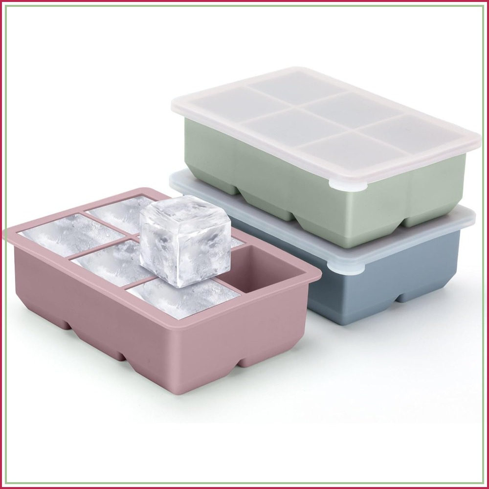 Large Silicone Ice Cube Trays  - Silicone Mold Tray avaliação e preço