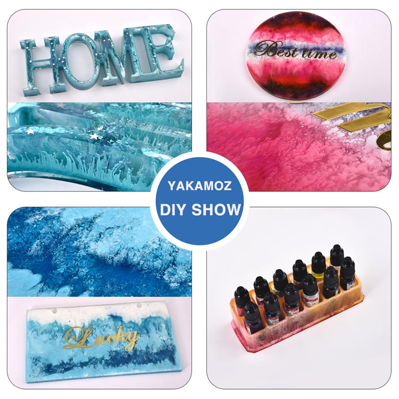 1 Set Epoxy Resin Pigment Kit  - Resin Dye Alcohol avaliação e preço